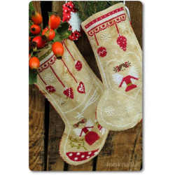 Angels christmas stocking